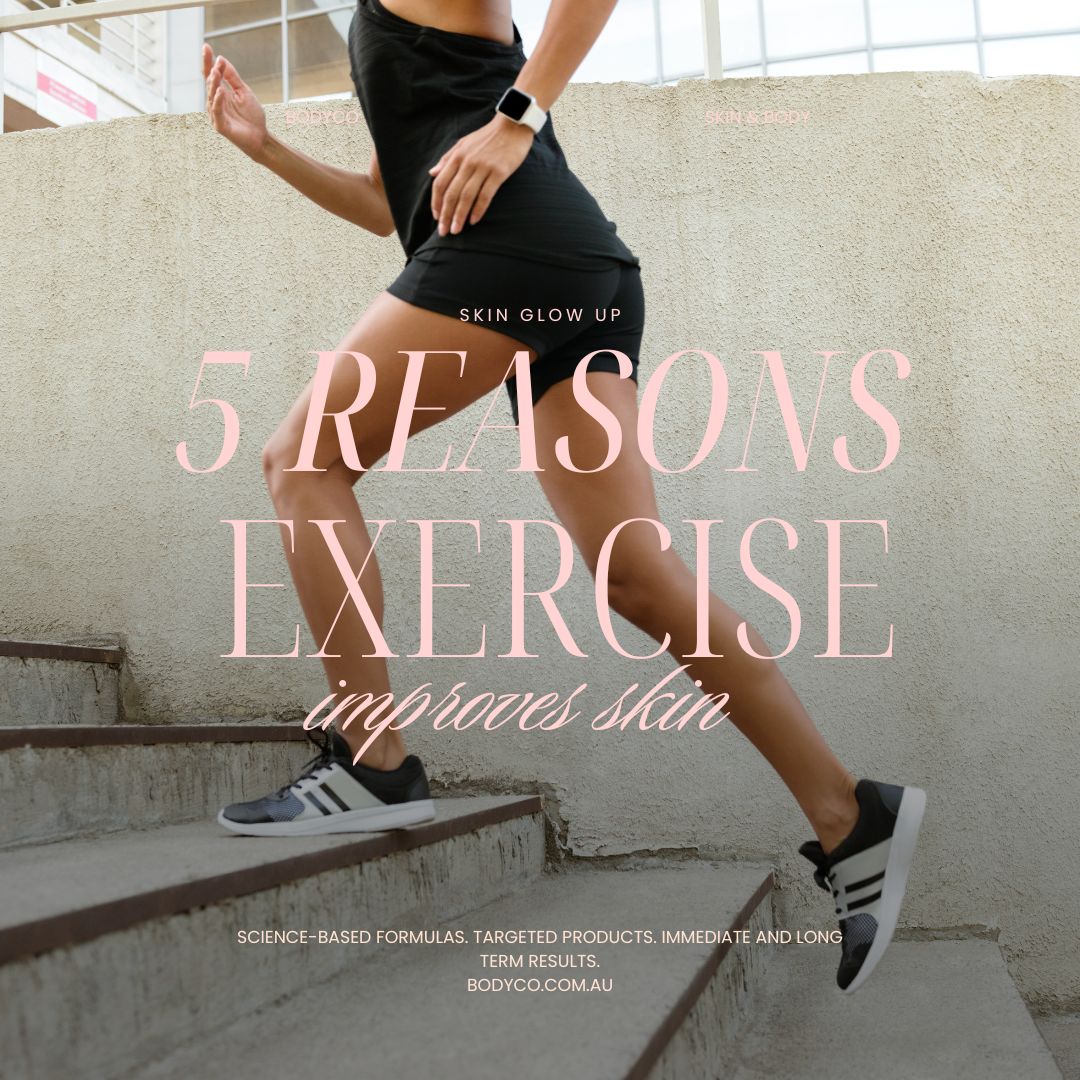 Sweating it Out: Top 5 Exercise Benefits for Skin
