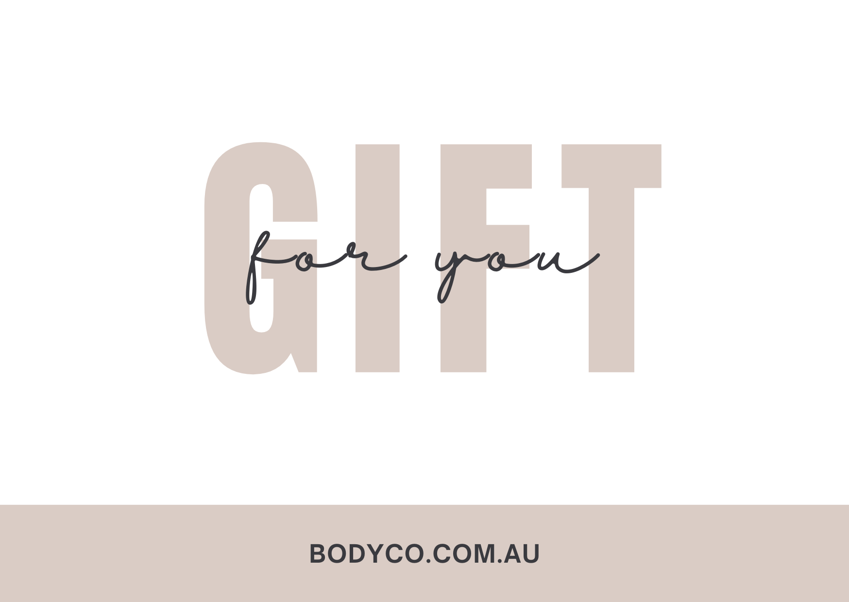 BodyCo Beauty E-Gift Card